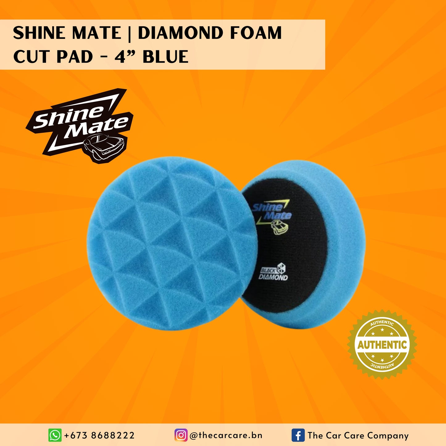 Diamond Foam Cut Pad