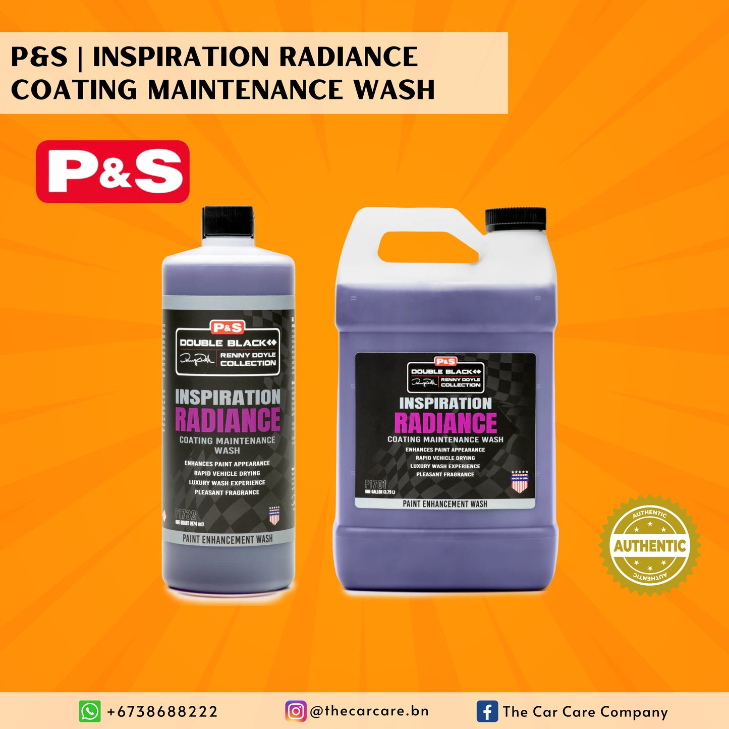 Inspiration Radiance Coating Maintenance Wash