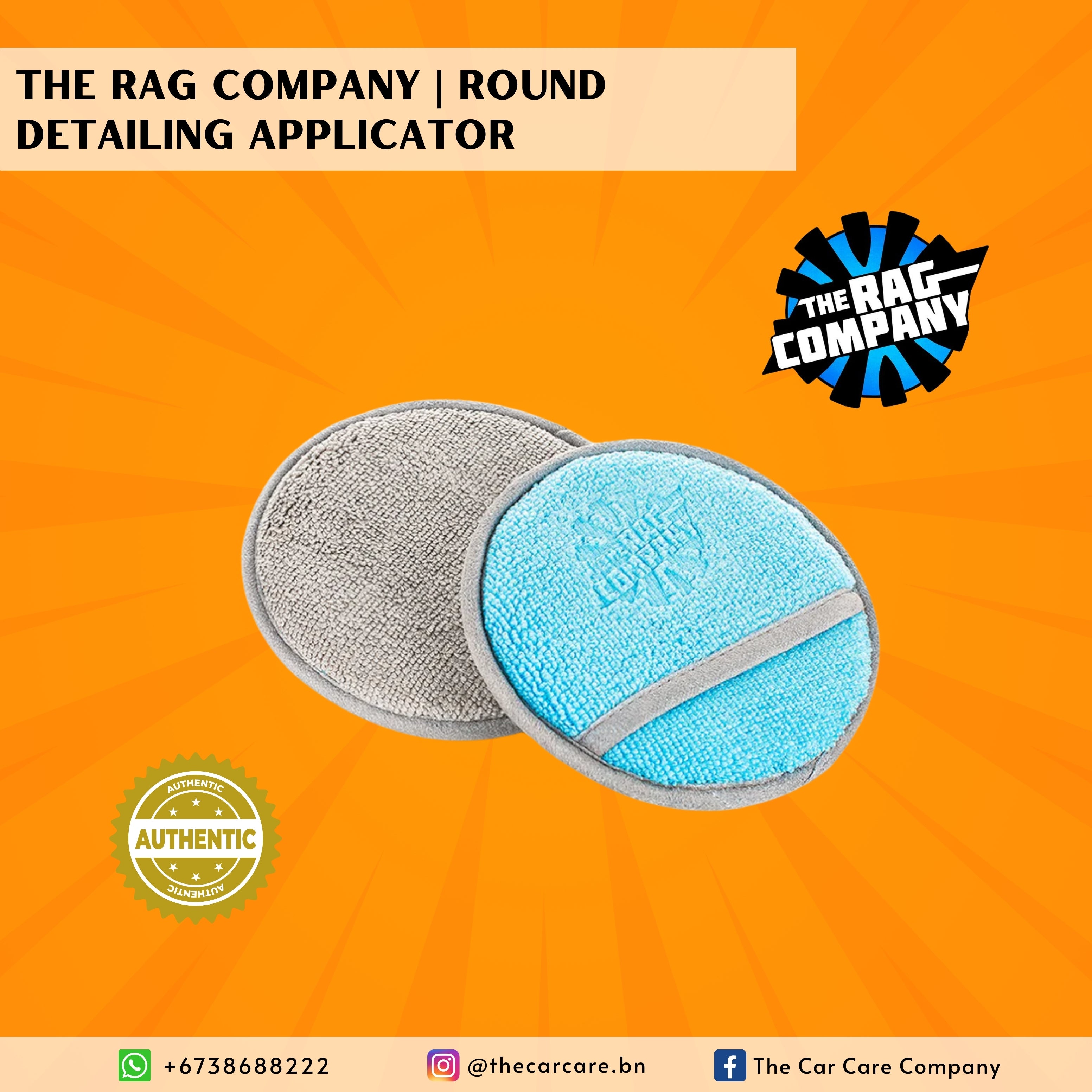 Round Applicator Round Detailing Applicator – The Car Care Company