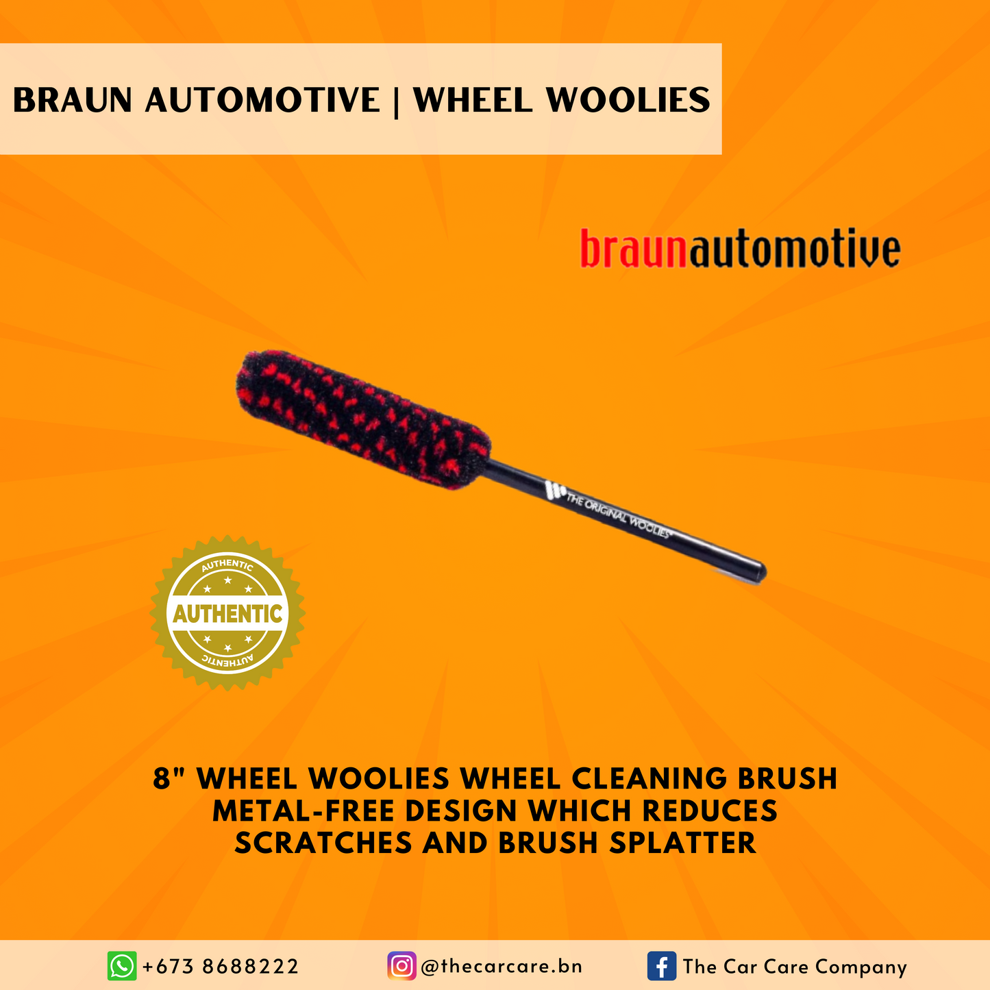 Wheel Woolies Wheel Cleaning Brushes