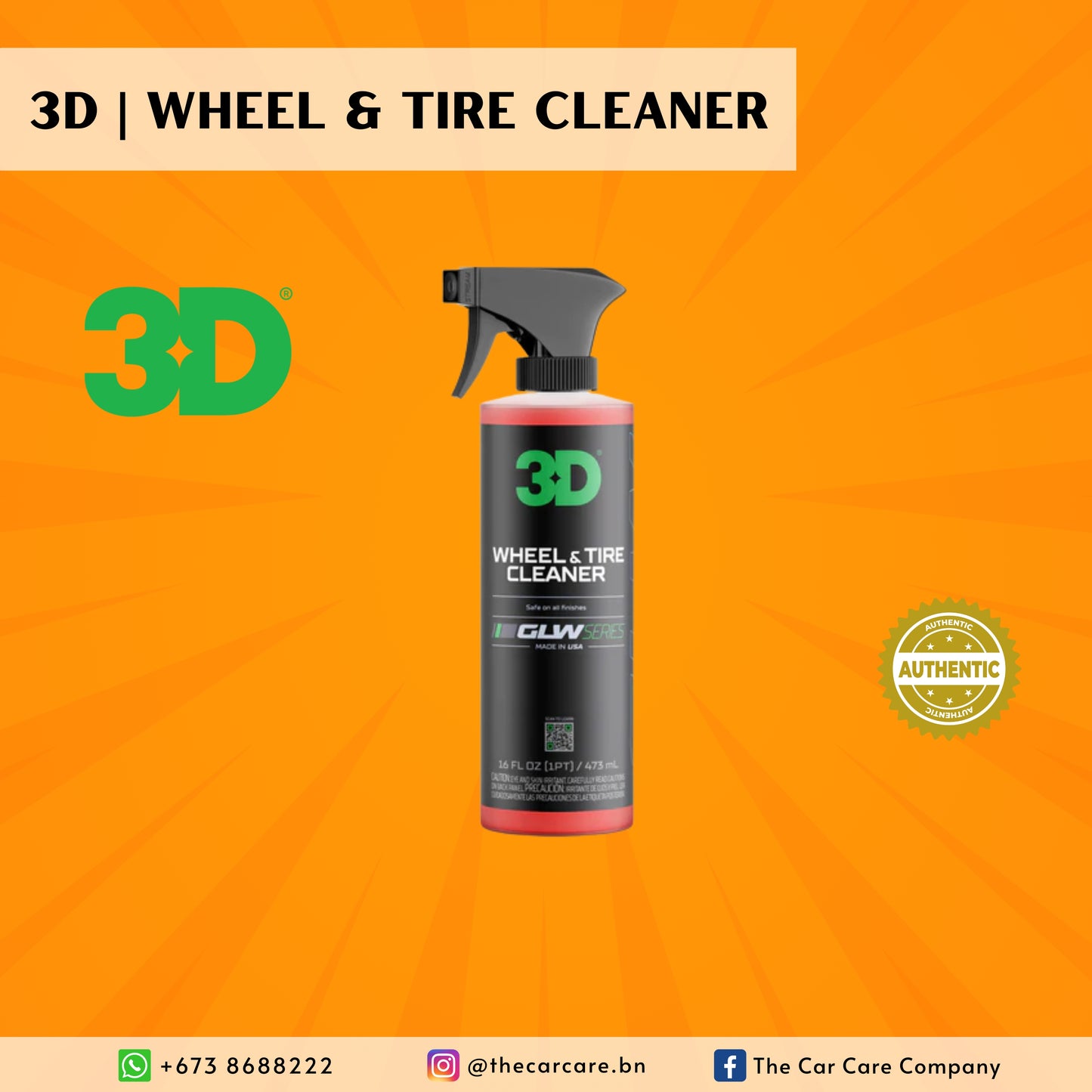 GLW Series Wheel & Tire Cleaner