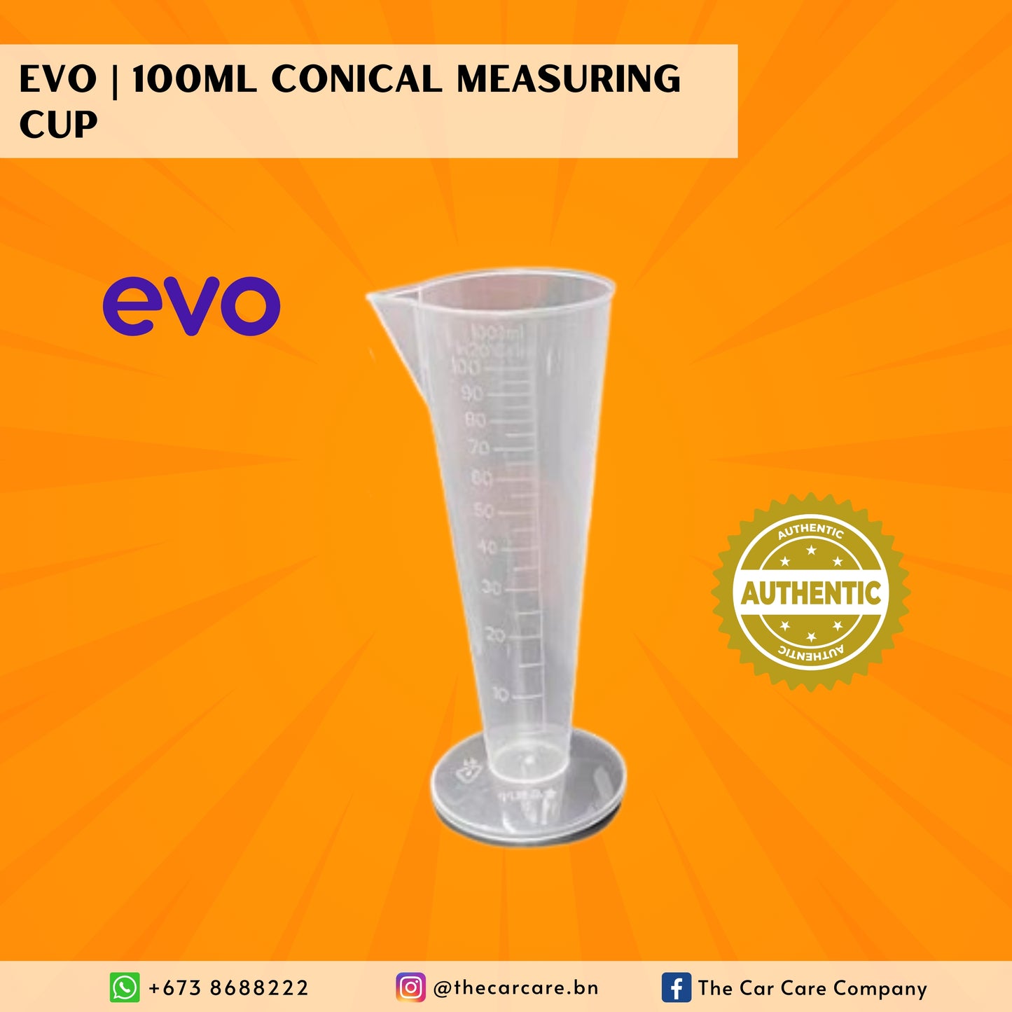 100ml Conical Measuring Cylinder