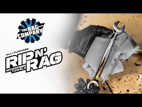 Rip The Rag Rip & Rag Multipurpose Microfiber Towel – The Car Care Company