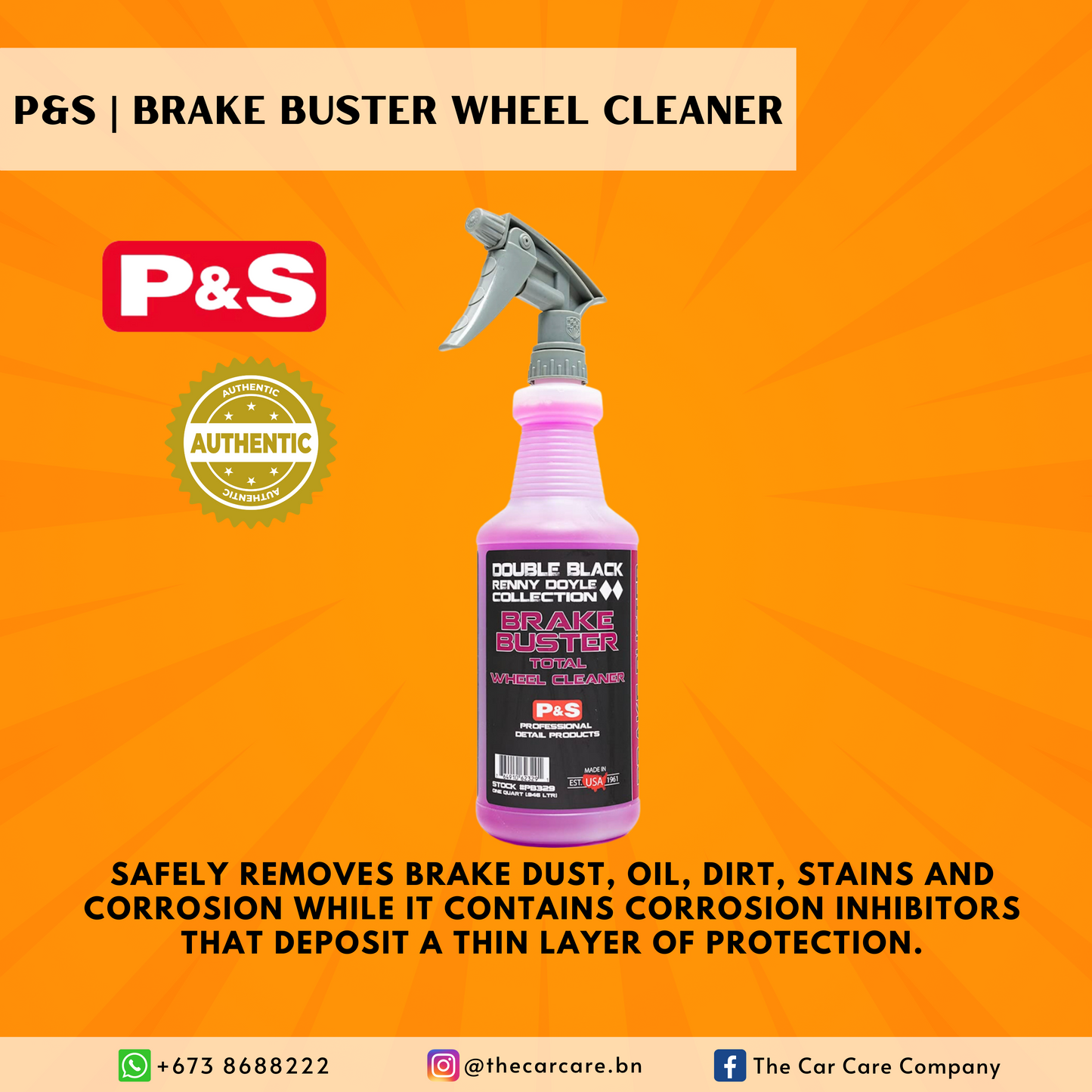 Brake Buster Wheel Cleaner