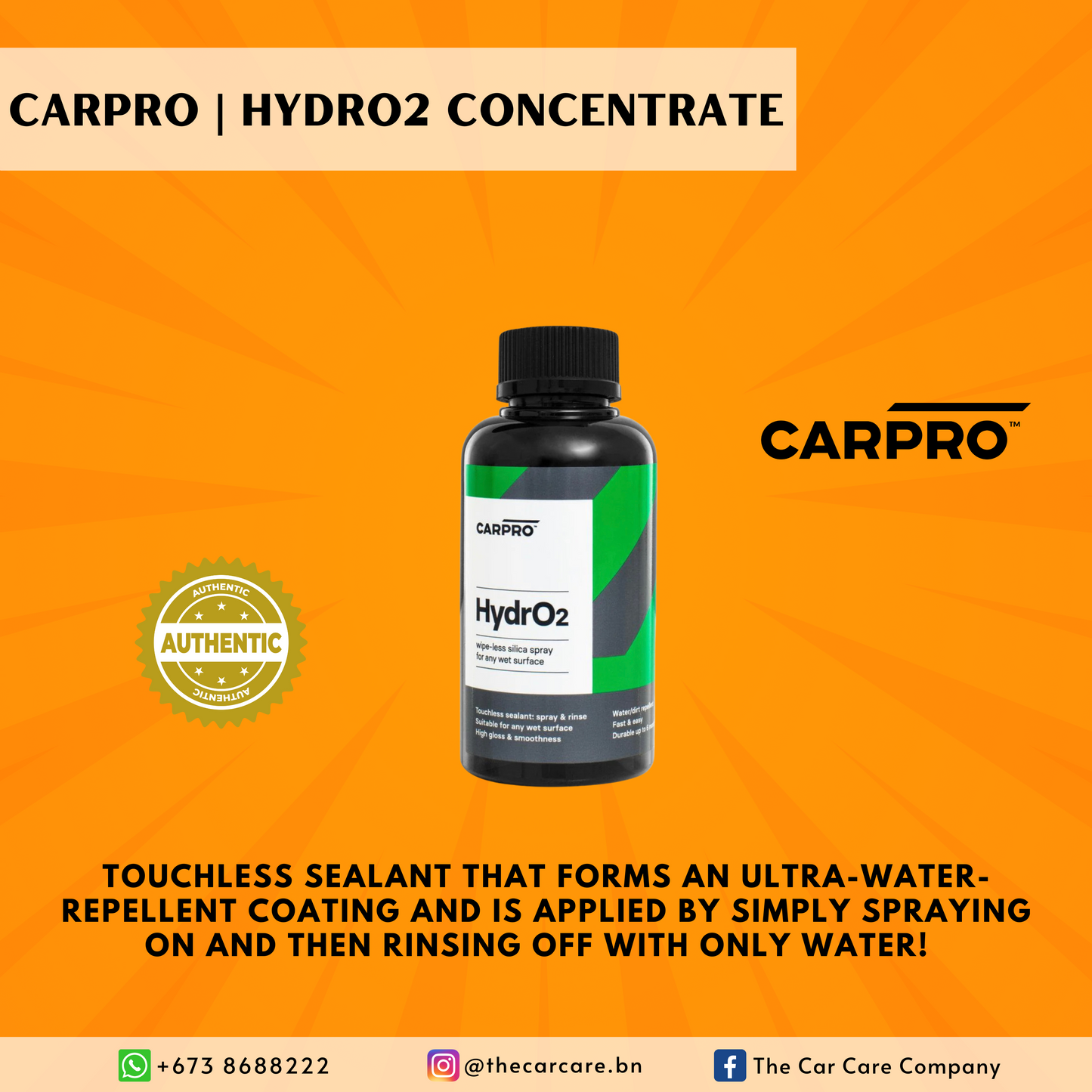 HydrO2 Sealant Concentrate