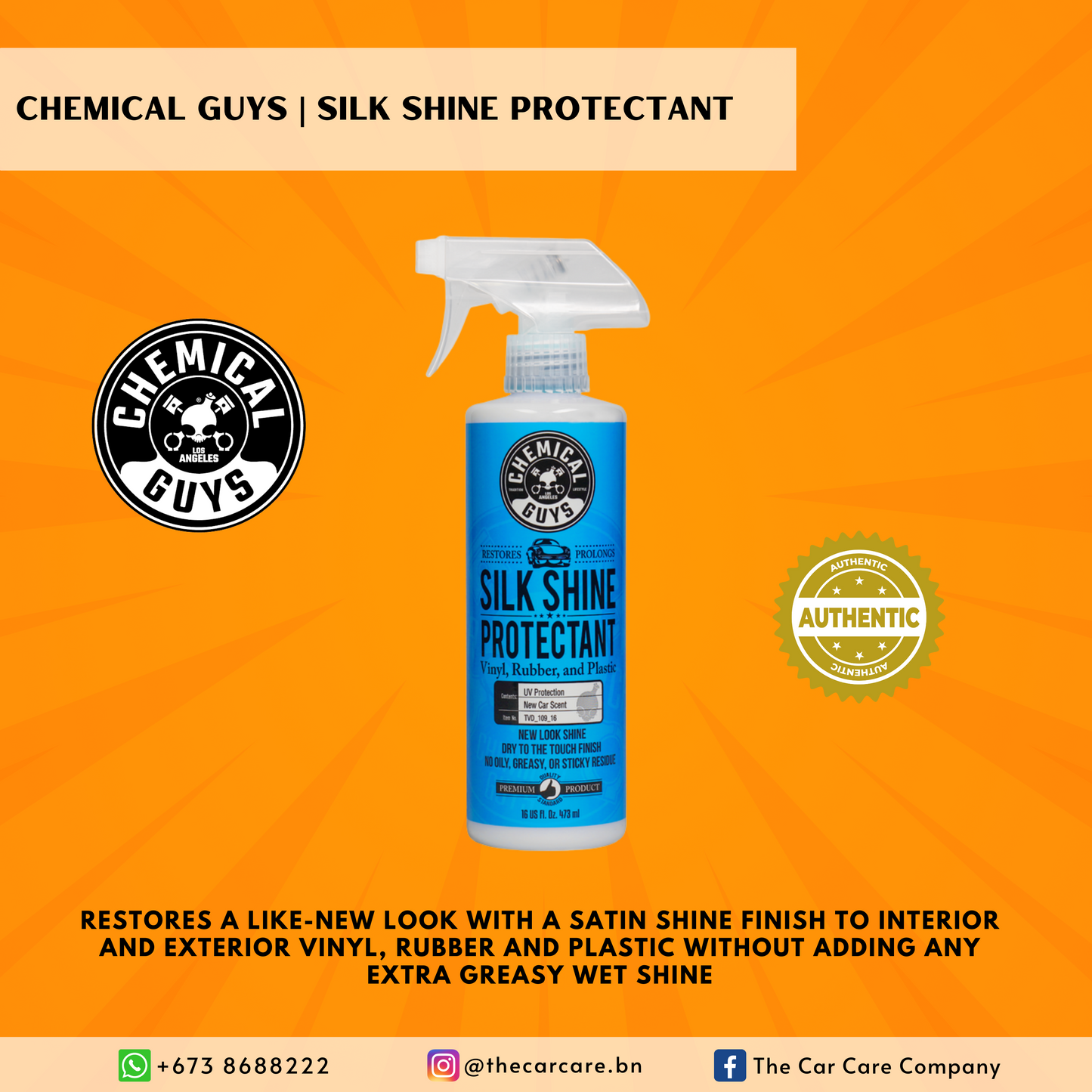 Silk Shine Protectant