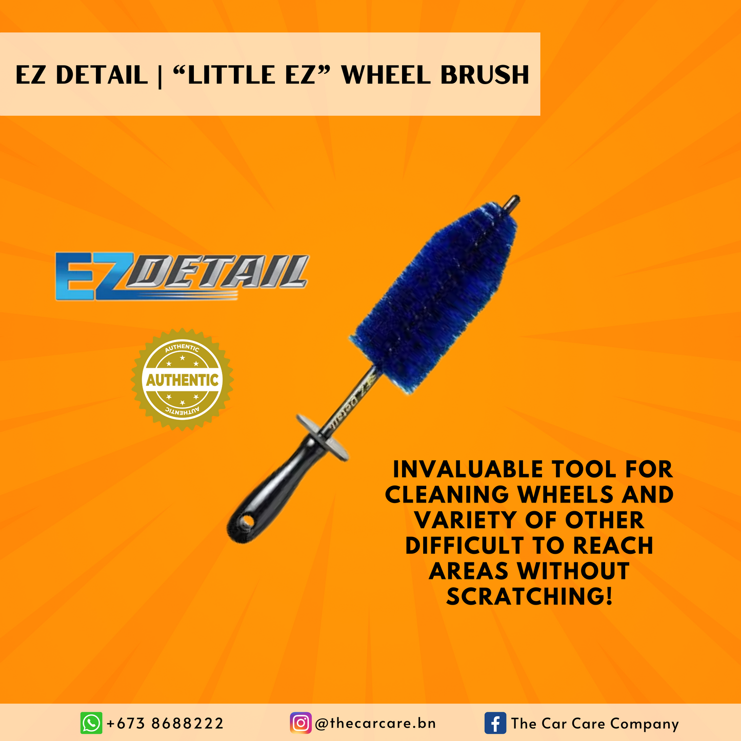 Big EZ Wheel Brush